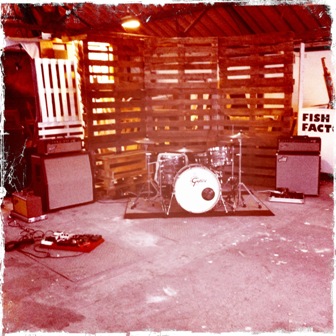 The stage @ Fish factory