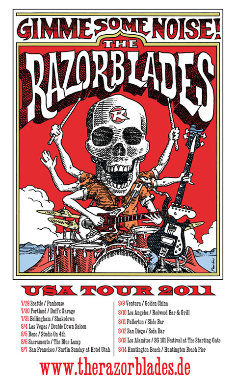 Razorblades US Tour 2011